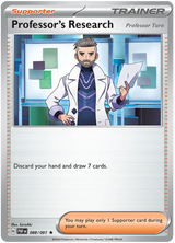 Professor's Research (Professor Turo) Paldean Fates Pokemon Card Single 088/091
