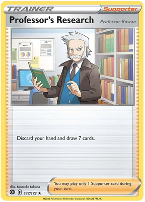 Professor's Research Brilliant Stars Pokemon Card Singles 147/172