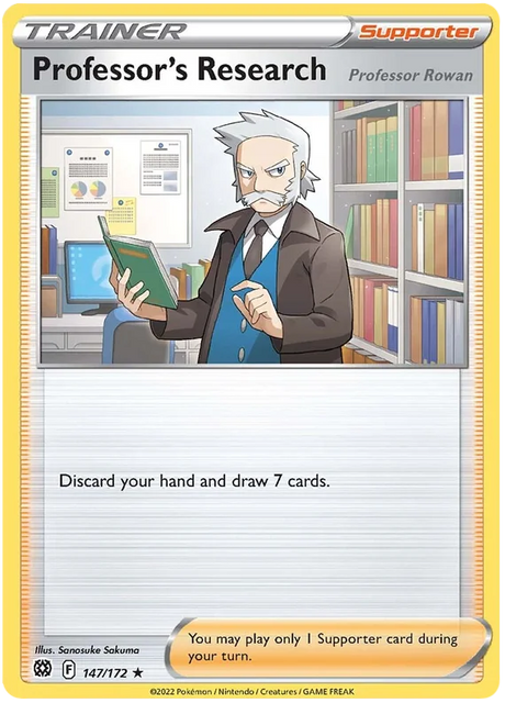 Professor's Research Brilliant Stars Pokemon Card Singles 147/172