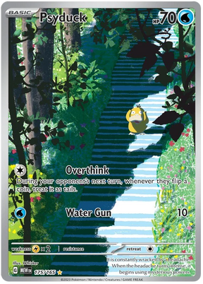 Psyduck Illustration Rare 151 Single Pokemon Card