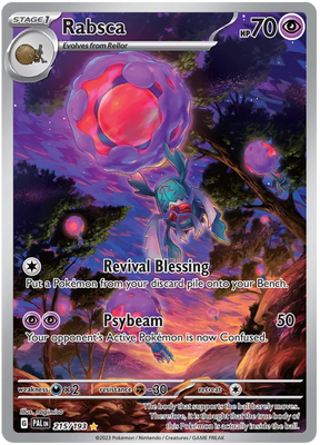 Rabsca Illustration Rare Paldea Evolved Single Pokemon Card