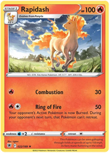 Rapidash Astral Radiance Pokemon Card Singles 022/189