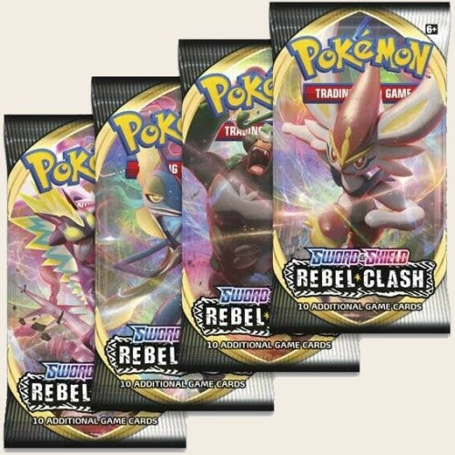 Pokemon Rebel Clash Booster Packs
