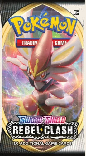 Pokemon Rebel Clash Booster Pack Cinderace