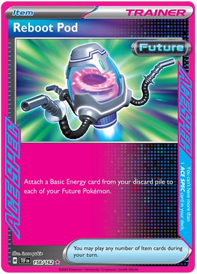 Reboot Pod Temporal Forces Pokemon Single 158/162