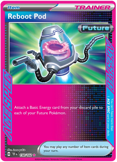 Reboot Pod Temporal Forces Pokemon Single 158/162