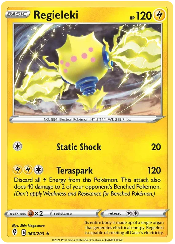 Regieleki 060/203 - Pokemon TCG Evolving Skies card