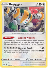 Regigigas Astral Radiance Pokemon Card Singles 130/189