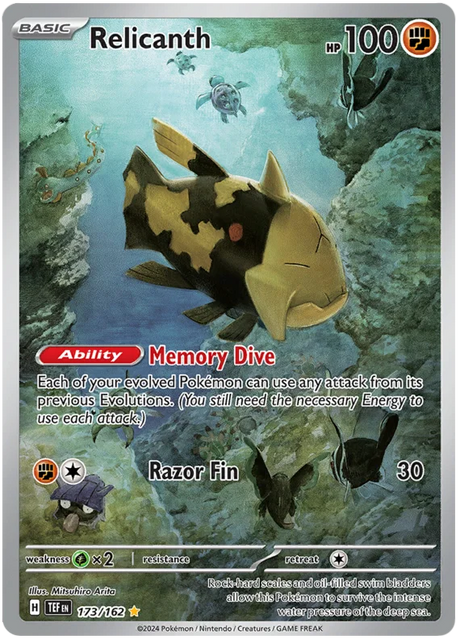 Relicanth Temporal Forces Pokemon Single 173/162
