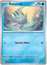 Remoraid Paradox Rift Single Pokemon Card 033/182