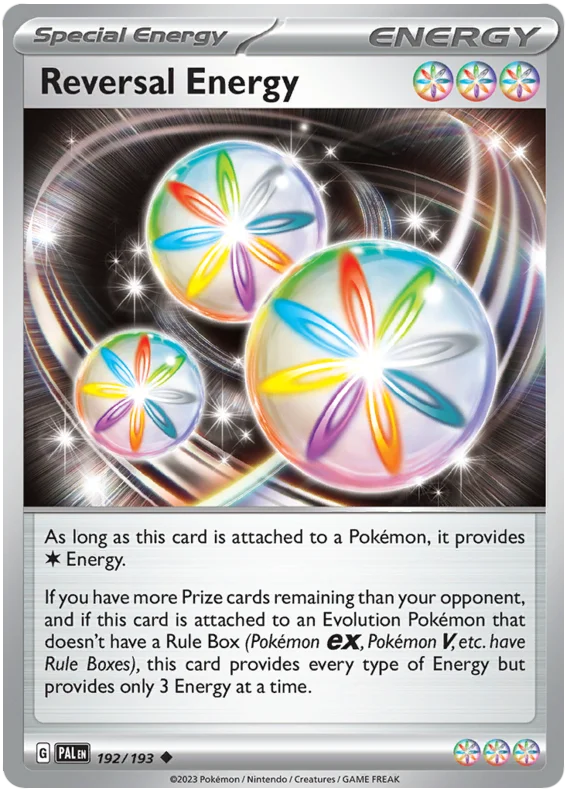 Reversal Energy Paldea Evolved Single Pokemon Card