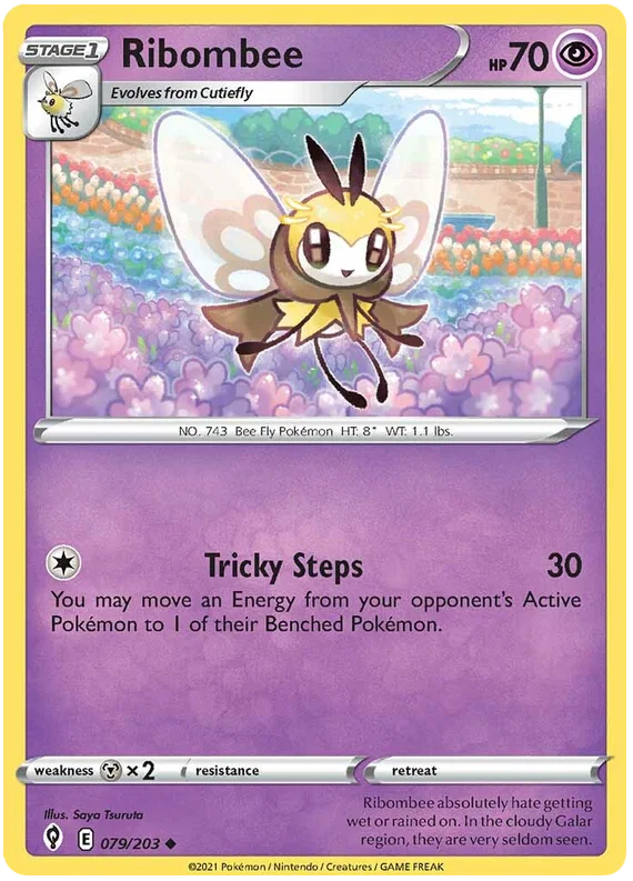 Ribombee 079/203 - Pokemon TCG Evolving Skies card