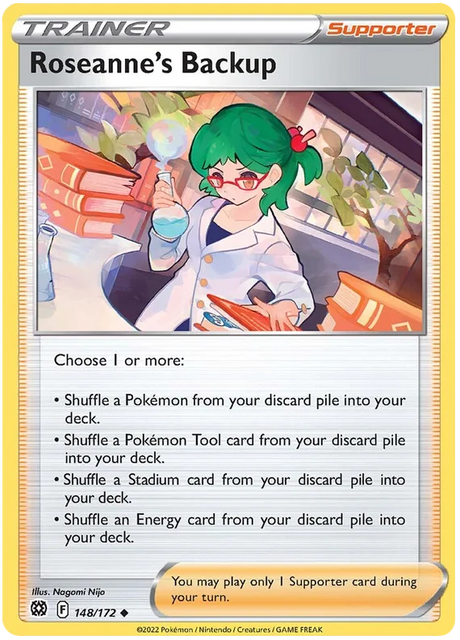 Roseanne's Backup Brilliant Stars Pokemon Card Singles 148/172