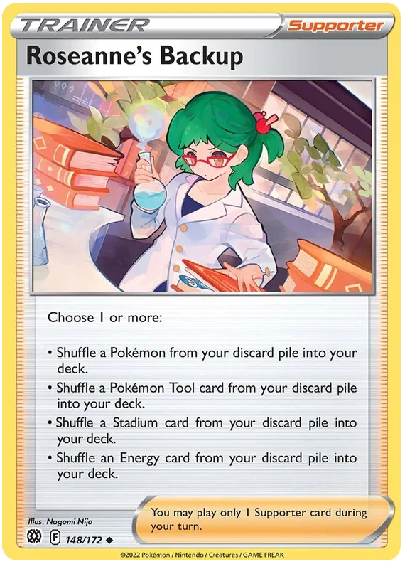 Roseanne's Backup Brilliant Stars Pokemon Card Singles 148/172
