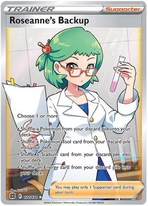 Roseanne's Backup Brilliant Stars Pokemon Card Singles 172/172