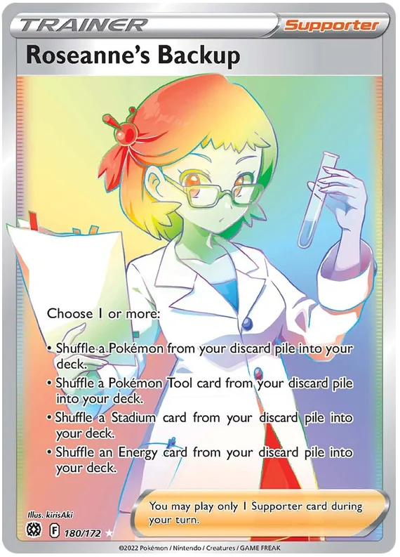 Roseanne's Backup Brilliant Stars Pokemon Card Singles 180/172