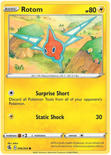 Rotom Fusion Strike Pokemon Card Singles 094/264