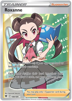 Roxanne Astral Radiance Pokemon Card Singles 188/189