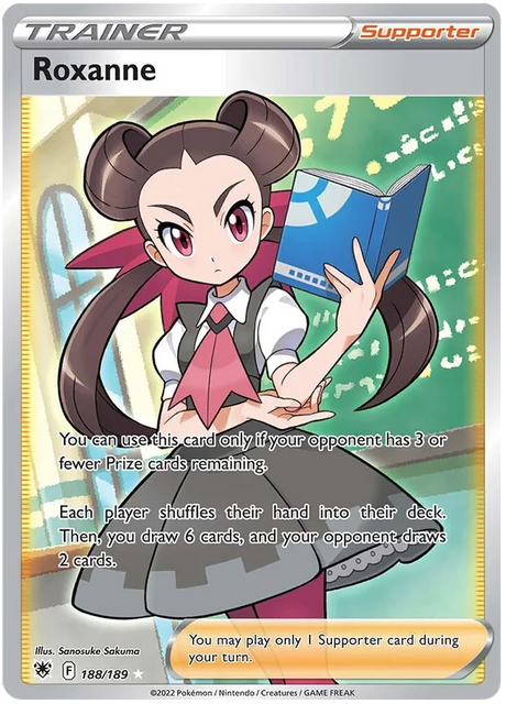 Roxanne Astral Radiance Pokemon Card Singles 188/189