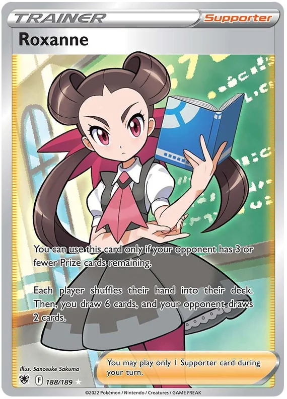 Roxanne Astral Radiance Pokemon Card Singles 188/189