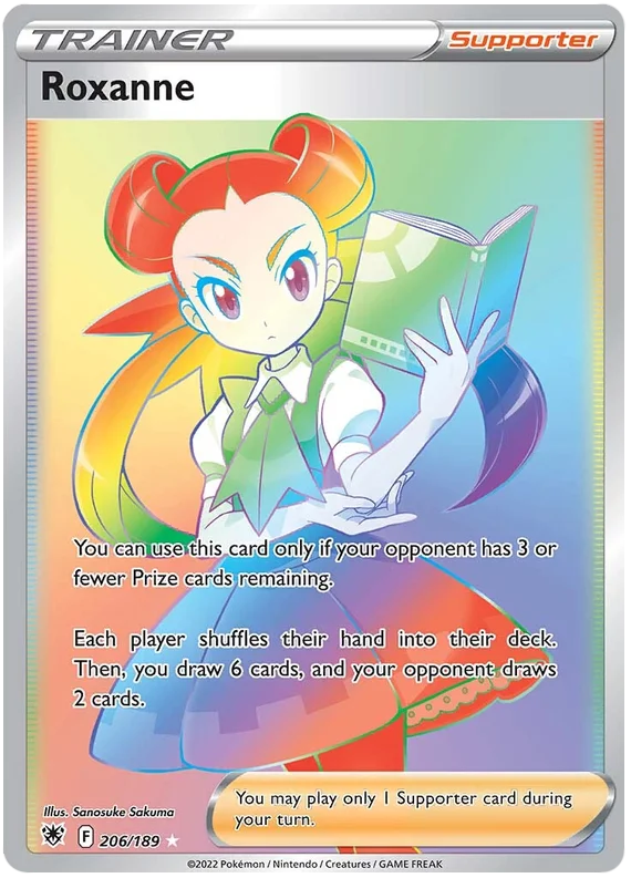 Roxanne Astral Radiance Pokemon Card Singles 206/189