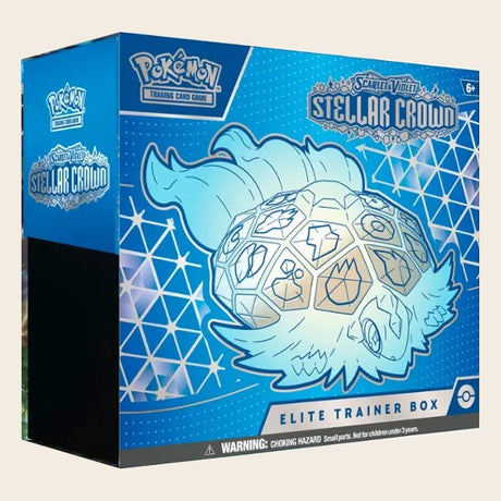 Pokémon Stellar Crown Elite Trainer Box featuring Terapagos