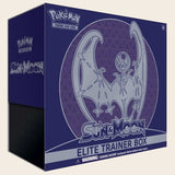 Pokémon Sun & Moon Elite Trainer Box featuring Lunala