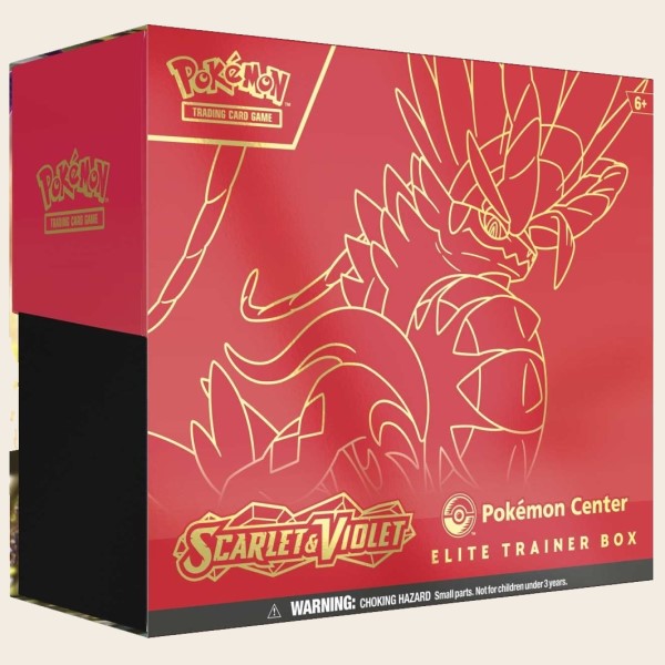 Pokemon Center Scarlet & Violet Base Set Koraidon Elite Trainer Box (SV1)