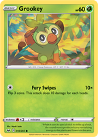 Grookey - Sword & Shield 010/202 Pokémon card