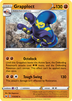 Grapploct - Sword & Shield 113/202 Pokémon card