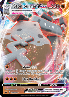 Stonjourner VMAX - Sword & Shield 116/202 Pokémon card