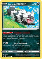 Galarian Zigzagoon - Sword & Shield 117/202 Pokémon card