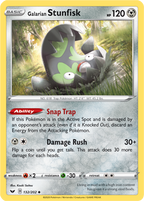 Galarian Stunfisk - Sword & Shield 132/202 Pokémon card
