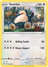 Snorlax - Sword & Shield 140/202 Pokémon card