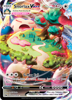 Snorlax VMAX - Sword & Shield 142/202 Pokémon card