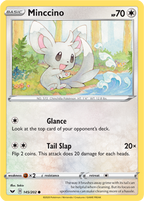 Minccino - Sword & Shield 145/202 Pokémon card