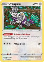Oranguru - Sword & Shield 148/202 Pokémon card