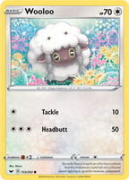 Wooloo - Sword & Shield 153/202 Pokémon card