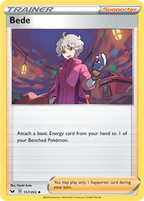 Bede - Sword & Shield 157/202 Pokémon card