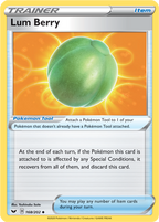 Lum Berry - Sword & Shield 168/202 Pokémon card
