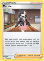 Marnie - Sword & Shield 169/202 Pokémon card