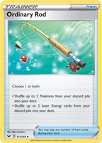 Ordinary Rod - Sword & Shield 171/202 Pokémon card
