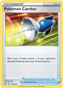 Pokémon Catcher - Sword & Shield 175/202 Pokémon card