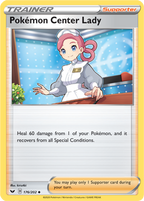 Pokémon Center Lady - Sword & Shield 176/202 Pokémon card