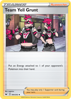 Team Yell Grunt - Sword & Shield 184/202 Pokémon card