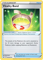 Vitality Band - Sword & Shield 185/202 Pokémon card