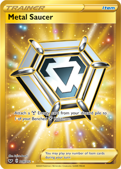 Metal Saucer - Sword & Shield 214/202 Pokémon card
