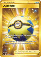 Quick Ball - Sword & Shield 216/202 Pokémon card