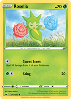 Roselia - Sword & Shield 003/202 Pokémon card