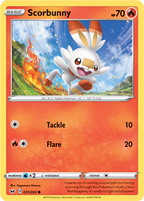 Scorbunny - Sword & Shield 031/202 Pokémon card